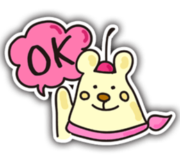 He is Pudding bear sticker #4351257