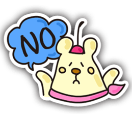 He is Pudding bear sticker #4351258