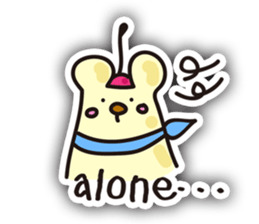 He is Pudding bear sticker #4351259