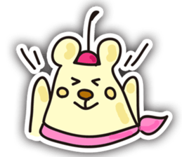 He is Pudding bear sticker #4351261