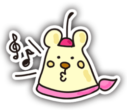 He is Pudding bear sticker #4351262