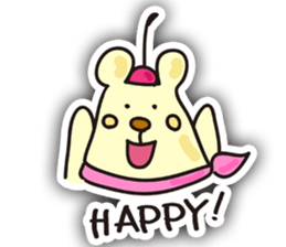 He is Pudding bear sticker #4351263