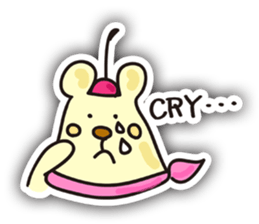 He is Pudding bear sticker #4351264