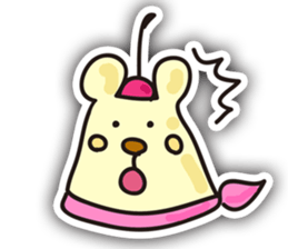 He is Pudding bear sticker #4351267
