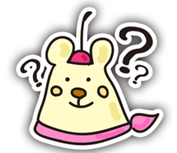 He is Pudding bear sticker #4351268