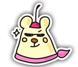 He is Pudding bear sticker #4351269