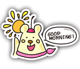 He is Pudding bear sticker #4351270