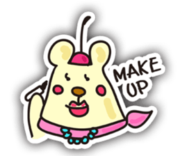 He is Pudding bear sticker #4351272