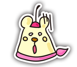 He is Pudding bear sticker #4351273
