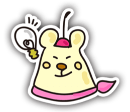 He is Pudding bear sticker #4351274