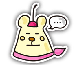 He is Pudding bear sticker #4351275