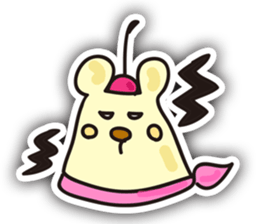 He is Pudding bear sticker #4351278