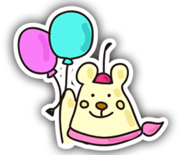 He is Pudding bear sticker #4351282
