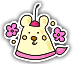 He is Pudding bear sticker #4351283