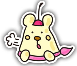 He is Pudding bear sticker #4351284