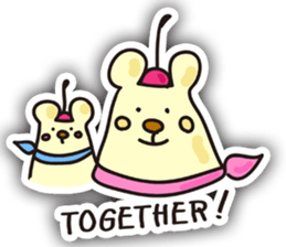 He is Pudding bear sticker #4351285