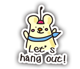 He is Pudding bear sticker #4351286