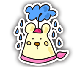 He is Pudding bear sticker #4351288