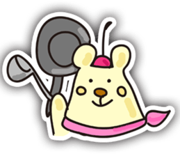 He is Pudding bear sticker #4351292