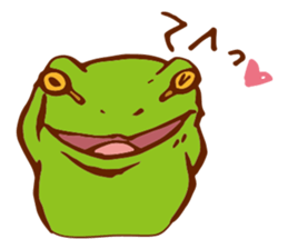 Pleasant frog sticker #4351424