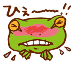 Pleasant frog sticker #4351425