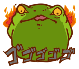 Pleasant frog sticker #4351429