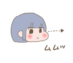 Umeko and Kusuo sticker #4351505