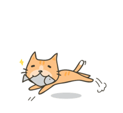 Hugjung & Twin cats sticker #4351612