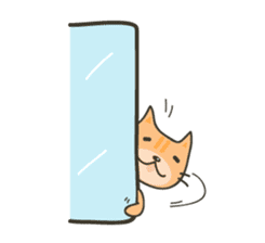Hugjung & Twin cats sticker #4351613