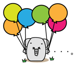 Savannah animal sticker #4352458