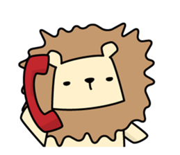 Savannah animal sticker #4352471