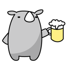 Savannah animal sticker #4352473