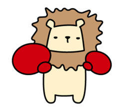 Savannah animal sticker #4352474