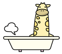 Savannah animal sticker #4352495