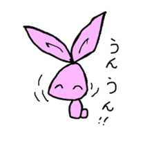 graffiti rabbit2014 sticker #4352598