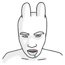 The Rabbit Human Meal Edition sticker #4352651