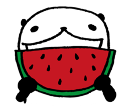 Every day of a panda in August sticker #4352738