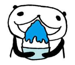 Every day of a panda in August sticker #4352739