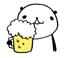 Every day of a panda in August sticker #4352742