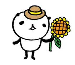 Every day of a panda in August sticker #4352764