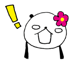 Every day of a panda in August sticker #4352772