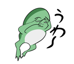 A word of the frog boy sticker #4353017