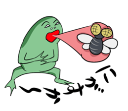 A word of the frog boy sticker #4353020