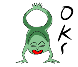 A word of the frog boy sticker #4353022