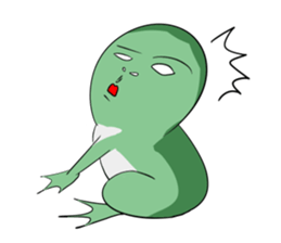 A word of the frog boy sticker #4353023