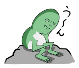 A word of the frog boy sticker #4353028