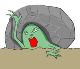 A word of the frog boy sticker #4353029