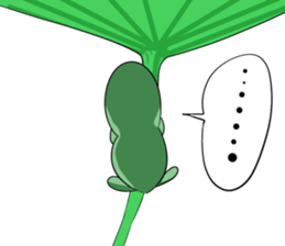 A word of the frog boy sticker #4353031