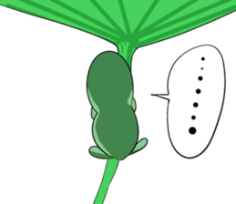 A word of the frog boy sticker #4353031