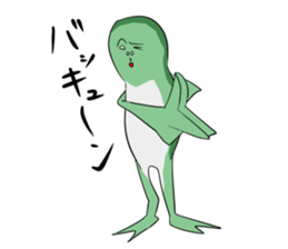 A word of the frog boy sticker #4353035